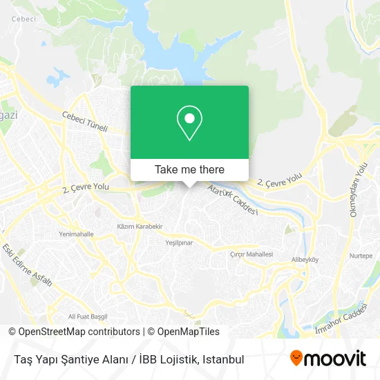 Taş Yapı Şantiye Alanı / İBB Lojistik map