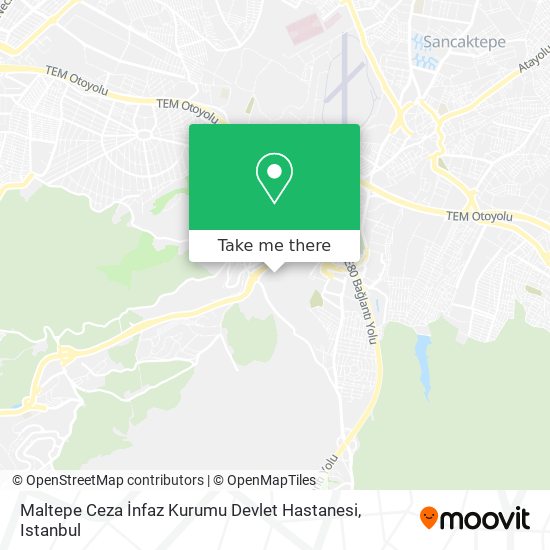 Maltepe Ceza İnfaz Kurumu Devlet Hastanesi map