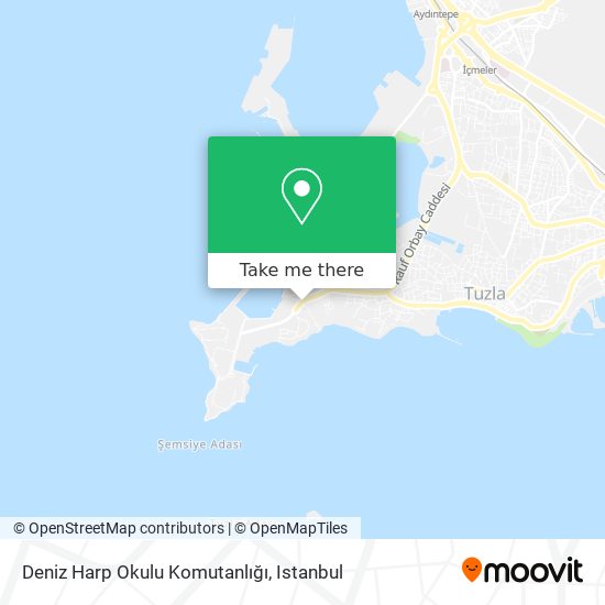 Deniz Harp Okulu Komutanlığı map