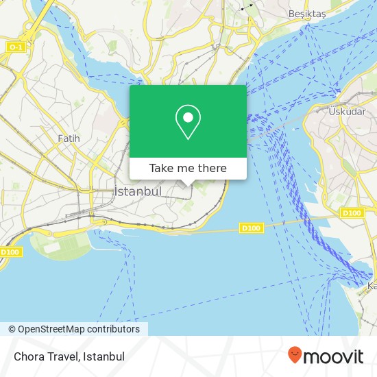 Chora Travel map