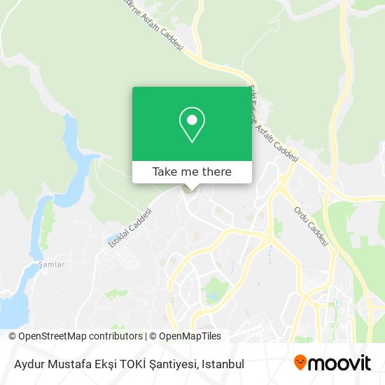 Aydur Mustafa Ekşi TOKİ Şantiyesi map
