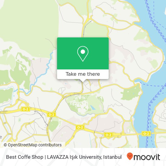Best Coffe Shop | LAVAZZA Işık University map