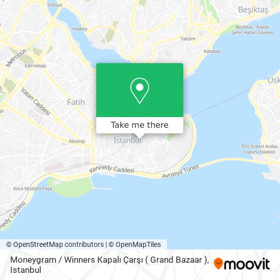 Moneygram / Winners Kapalı Çarşı ( Grand Bazaar ) map