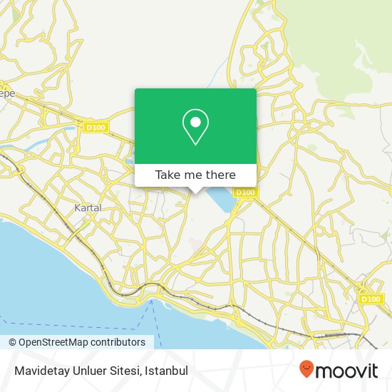 Mavidetay Unluer Sitesi map