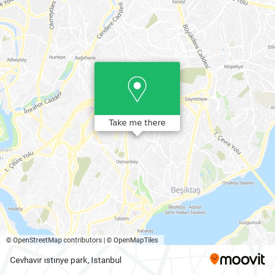 Cevhavır ıstınye park map