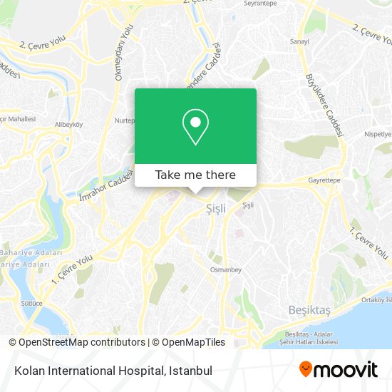 Kolan International Hospital map