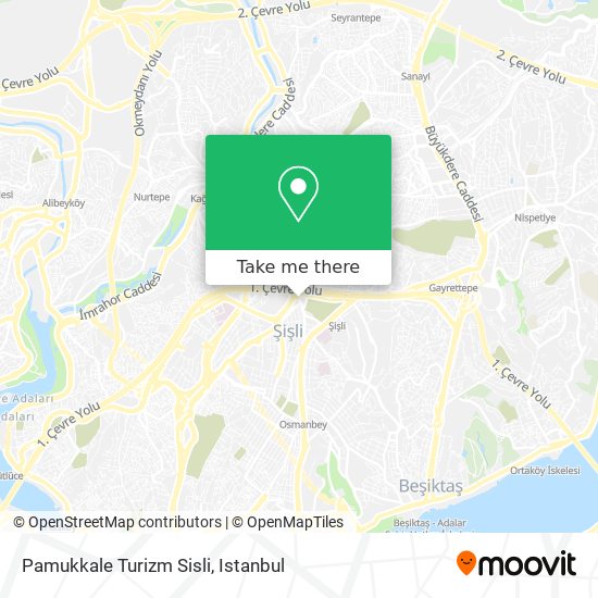 Pamukkale Turizm Sisli map