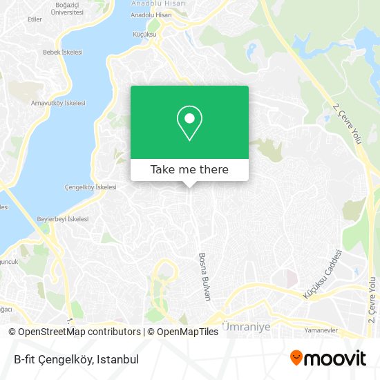 B-fit Çengelköy map