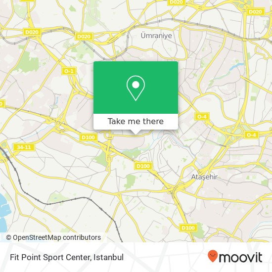 Fit Point Sport Center map