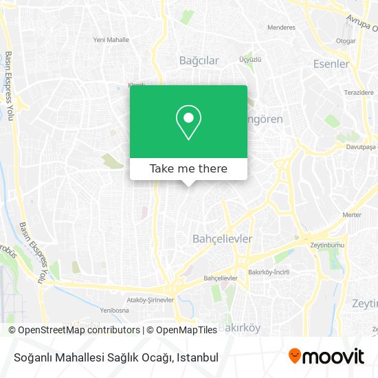 Soğanlı Mahallesi Sağlık Ocağı map