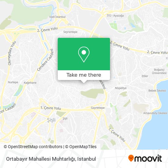 Ortabayır Mahallesi Muhtarlığı map