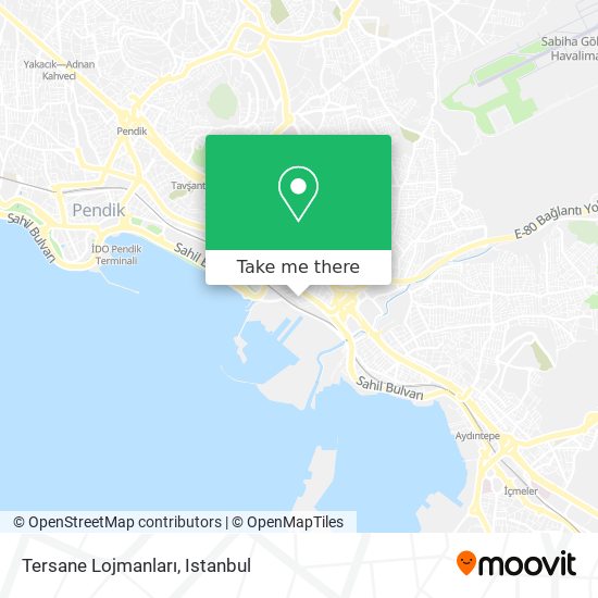 Tersane Lojmanları map