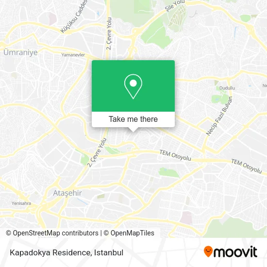 Kapadokya Residence map