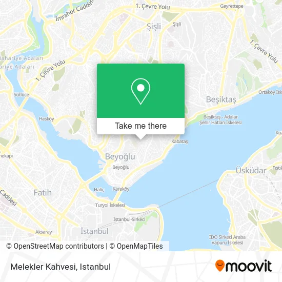 Melekler Kahvesi map