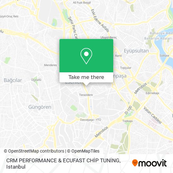 CRM PERFORMANCE & ECUFAST CHİP TUNİNG map