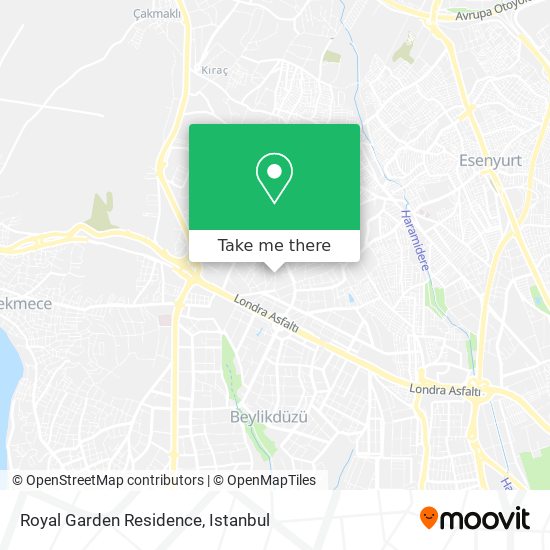Royal Garden Residence map