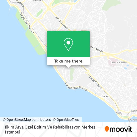 İlkim Arya Özel Eğitim Ve Rehabilitasyon Merkezi map