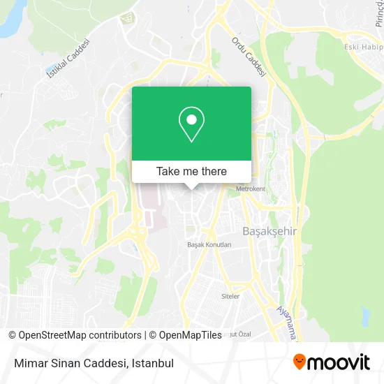 Mimar Sinan Caddesi map