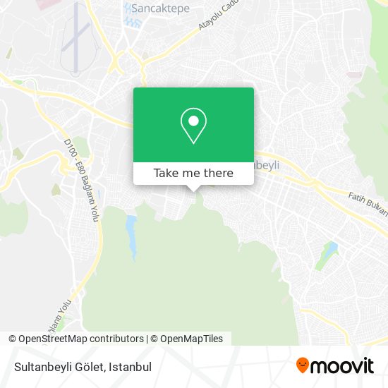 Sultanbeyli Gölet map