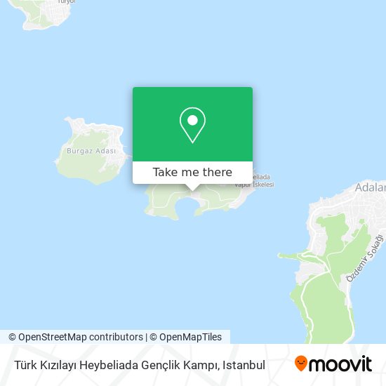 Türk Kızılayı Heybeliada Gençlik Kampı map