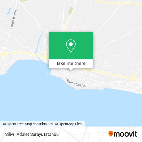 Silivri Adalet Sarayı map