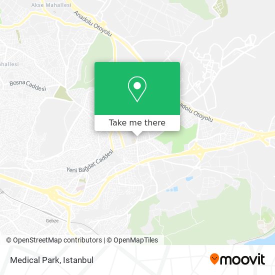 Medical Park map