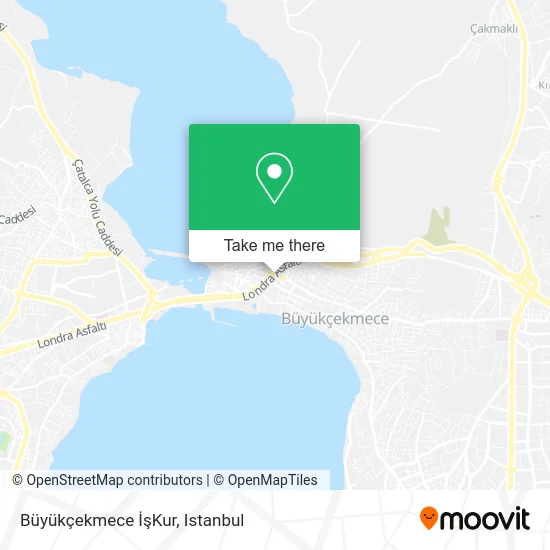 Büyükçekmece İşKur map