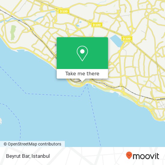 Beyrut Bar map