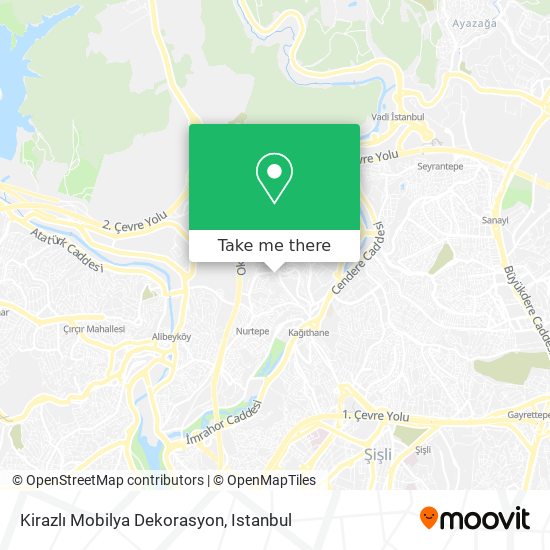 Kirazlı Mobilya Dekorasyon map