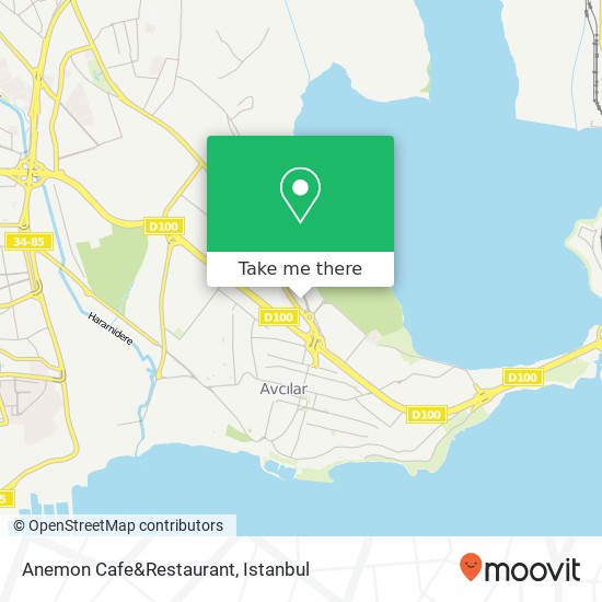 Anemon Cafe&Restaurant map