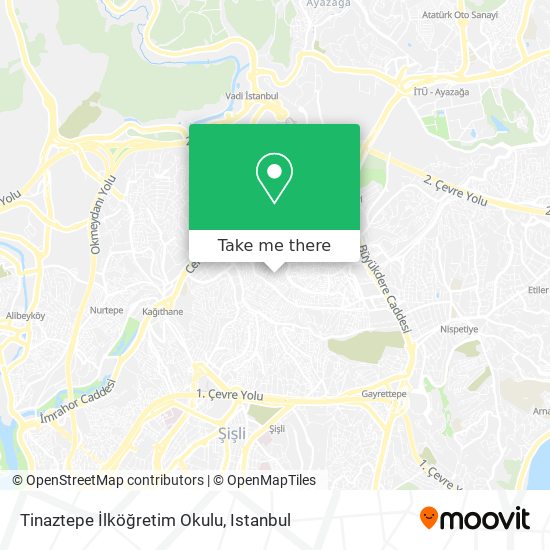 Tinaztepe İlköğretim Okulu map