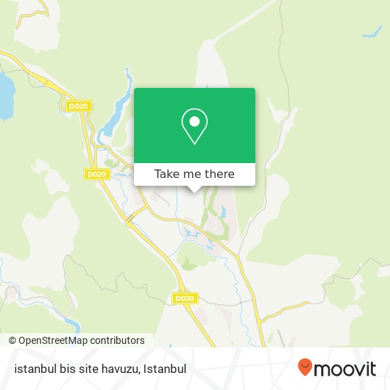 istanbul bis site havuzu map