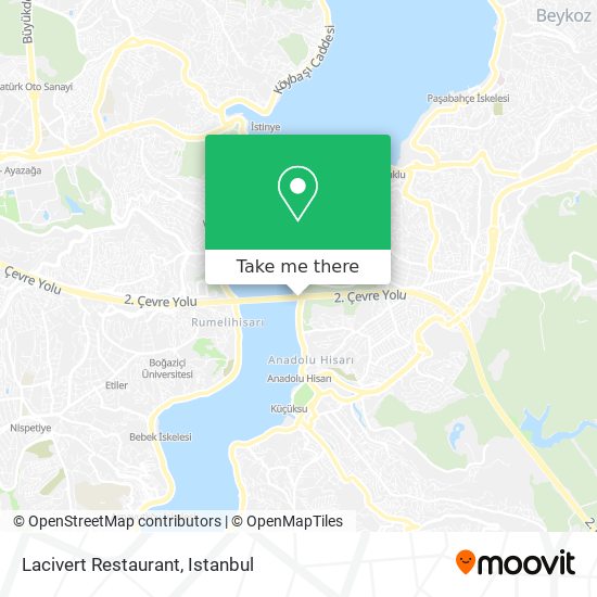 Lacivert Restaurant map