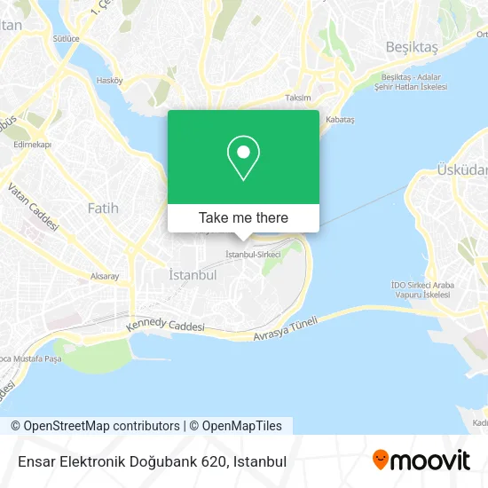 Ensar Elektronik Doğubank 620 map