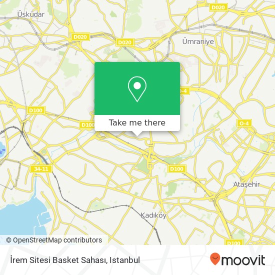 İrem Sitesi Basket Sahası map