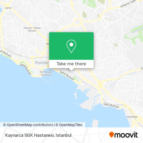 Kaynarca SGK Hastanesi map