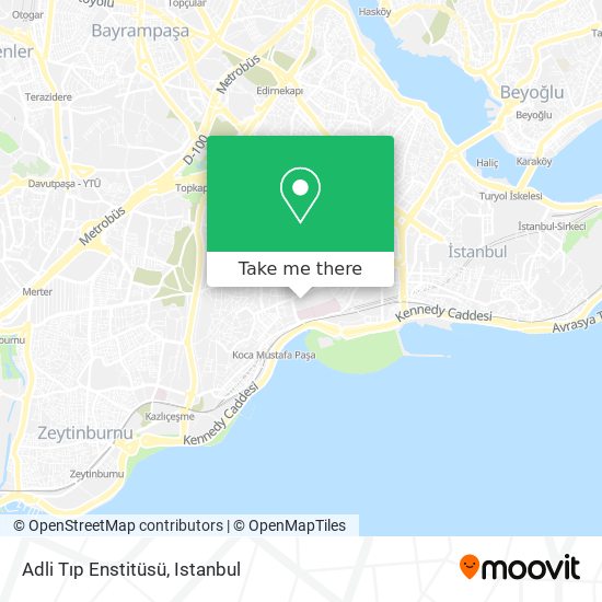 Adli Tıp Enstitüsü map