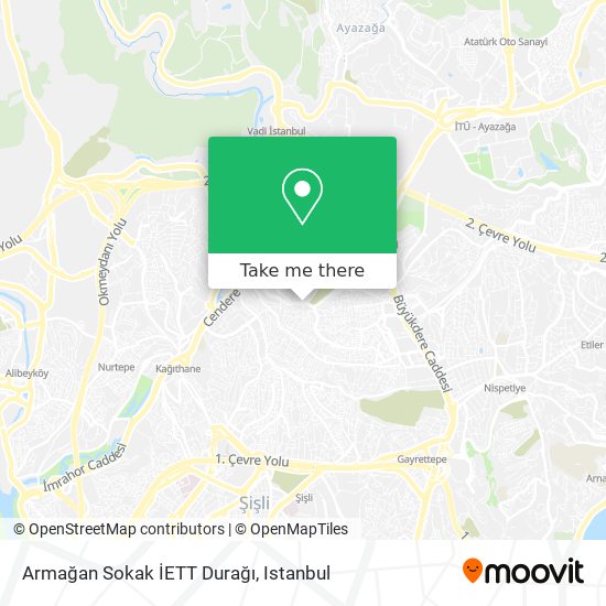 Armağan Sokak İETT Durağı map