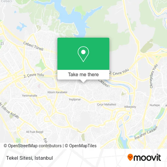 Tekel Sitesi map