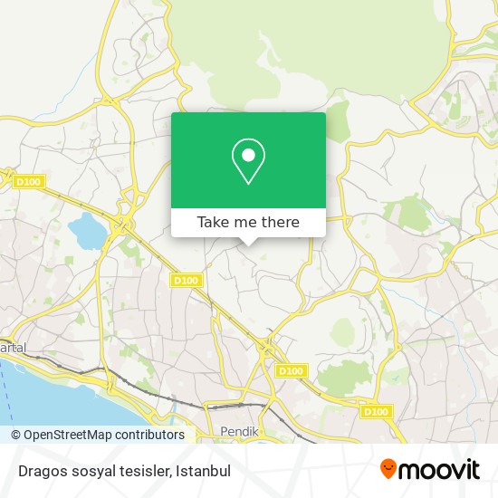 Dragos sosyal tesisler map