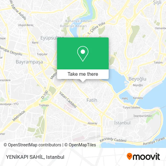 YENİKAPI SAHİL map