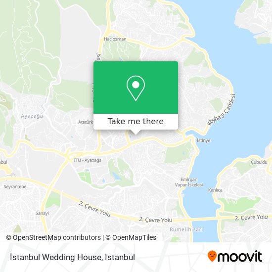 İstanbul Wedding House map