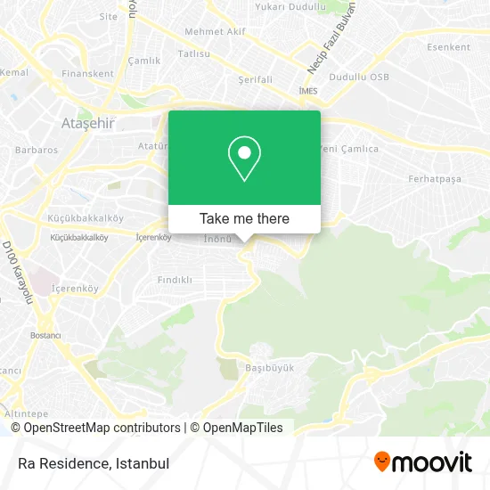 Ra Residence map