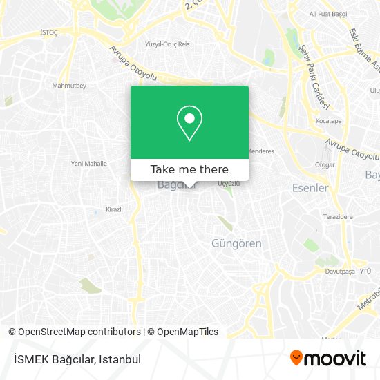 İSMEK Bağcılar map