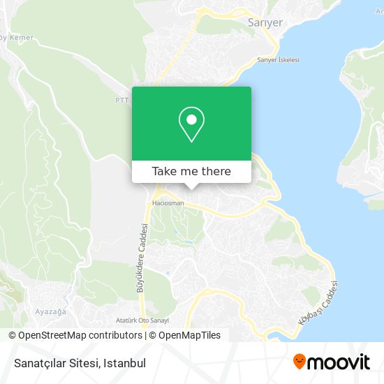 Sanatçılar Sitesi map
