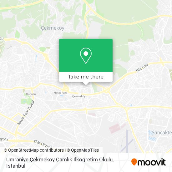 Ümraniye Çekmeköy Çamlık İlköğretim Okulu map