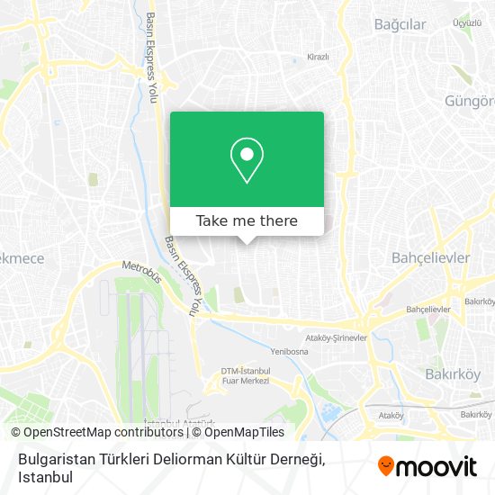Bulgaristan Türkleri Deliorman Kültür Derneği map