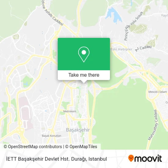 İETT Başakşehir Devlet Hst. Durağı map