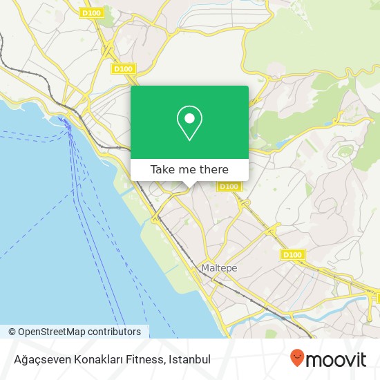 Ağaçseven Konakları Fitness map