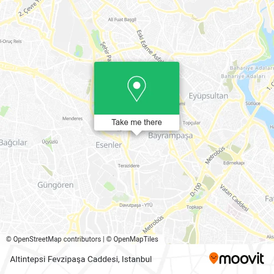 Altintepsi Fevzipaşa Caddesi map